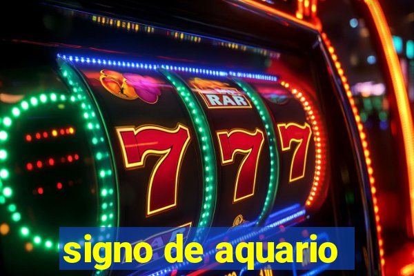 signo de aquario